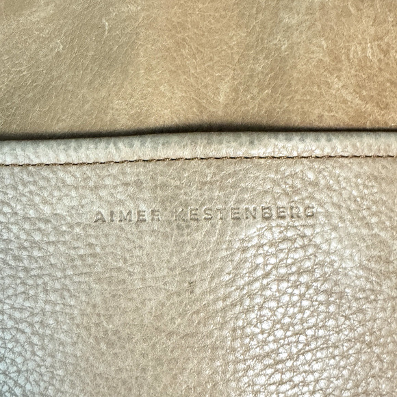 Aimee Kerstenberg Tan Brown Leather Tamitha Backpack Silver Hardware main image 6